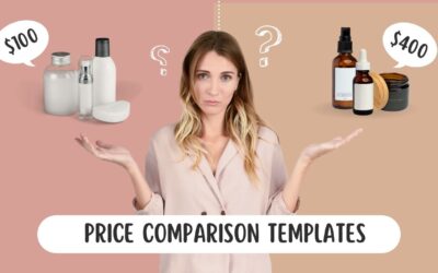 Editable Price Comparison Template in Excel, Google Sheet