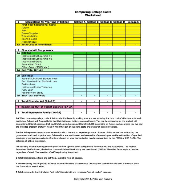 Price Comparison Template