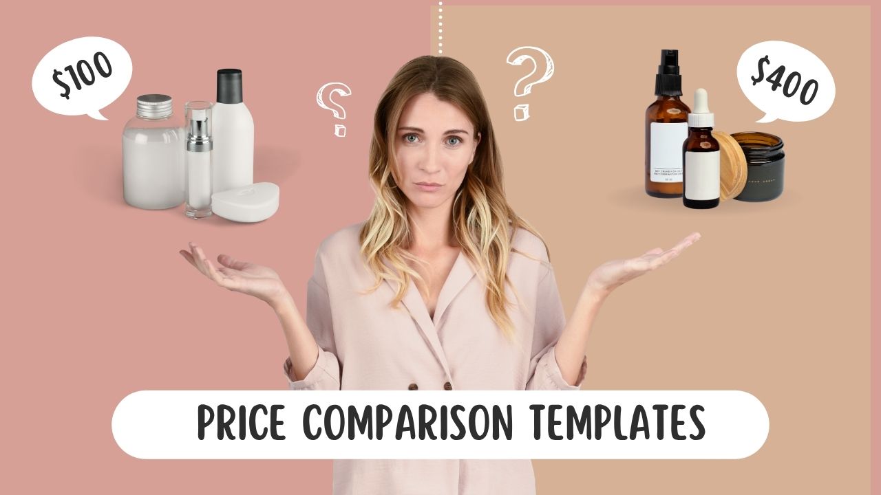 price comparison templates