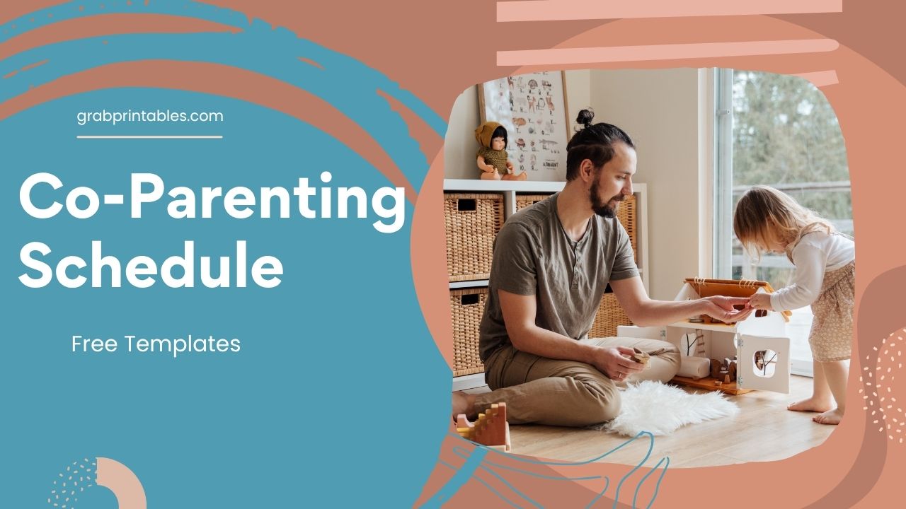 co-parenting schedule template