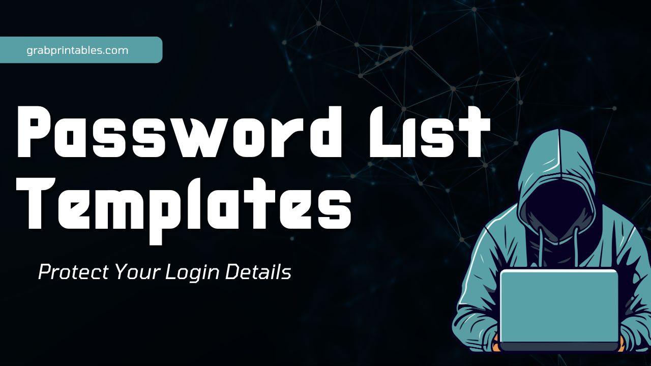 password list template