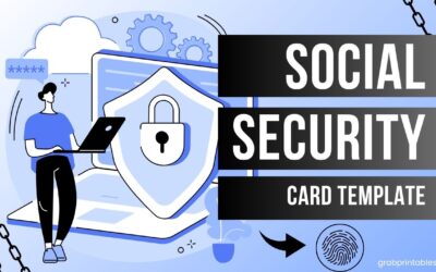 Social Security Card Template | How to Apply